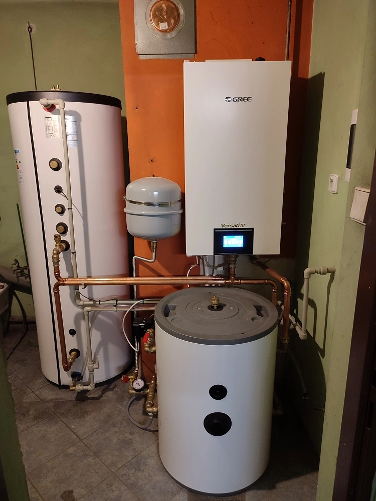 Instalace tepelného čerpadla v Plzni - Bory