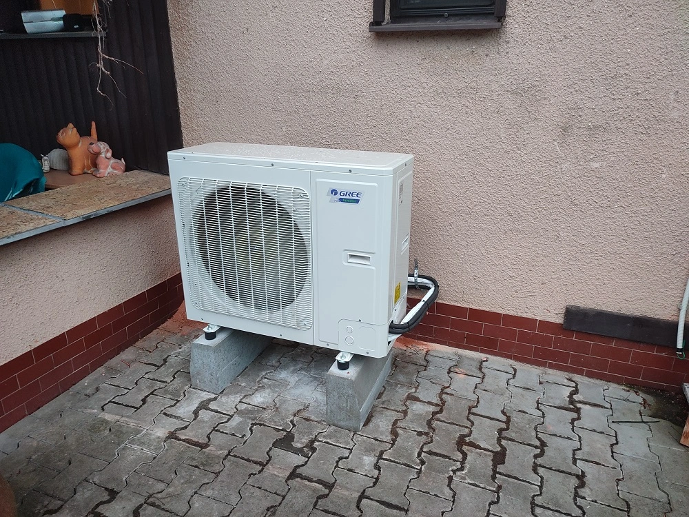 Instalace tepelného čerpadla ve Štáhlavech