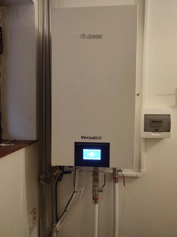 Instalace tepelného čerpadla ve Štáhlavech
